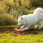 Dogs Digs Holes in the Yard