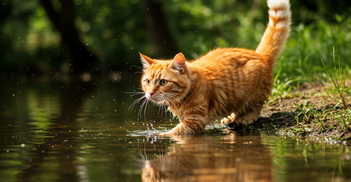 cats hate water