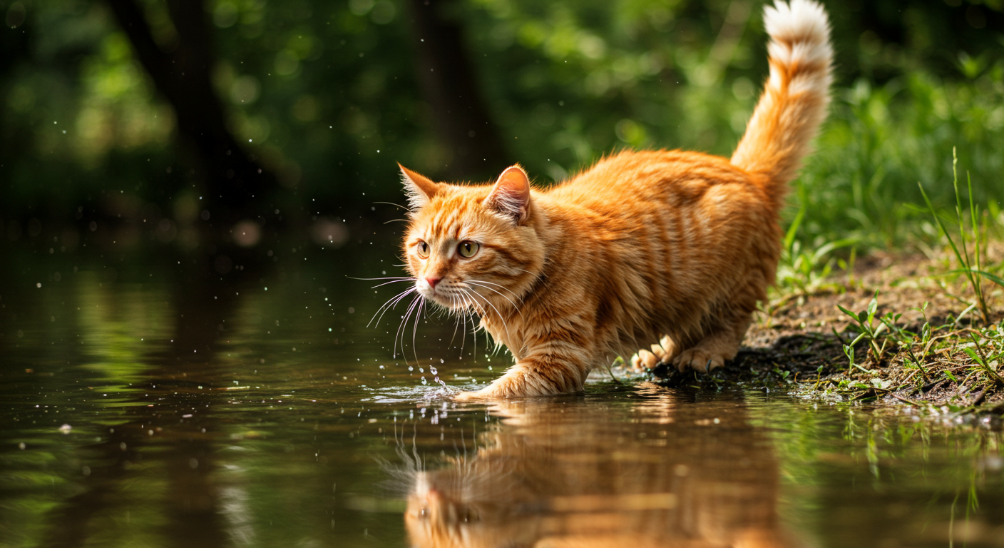 cats hate water